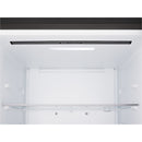 LG Fit & Max GBBSJ10EEP 60/40 Total No Frost Fridge Freezer Matte Black - E Rated Black