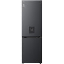 LG Fit & Max GBFSJ10DEP 60/40 Total No Frost Fridge Freezer with Water Dispenser - Matte Black