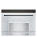 LG GBBS524CEV NatureFRESH 375L Freestanding Frost Free Fridge Freezer Essence Black Steel