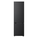 LG GBBS524CEV NatureFRESH 375L Freestanding Frost Free Fridge Freezer Essence Black Steel