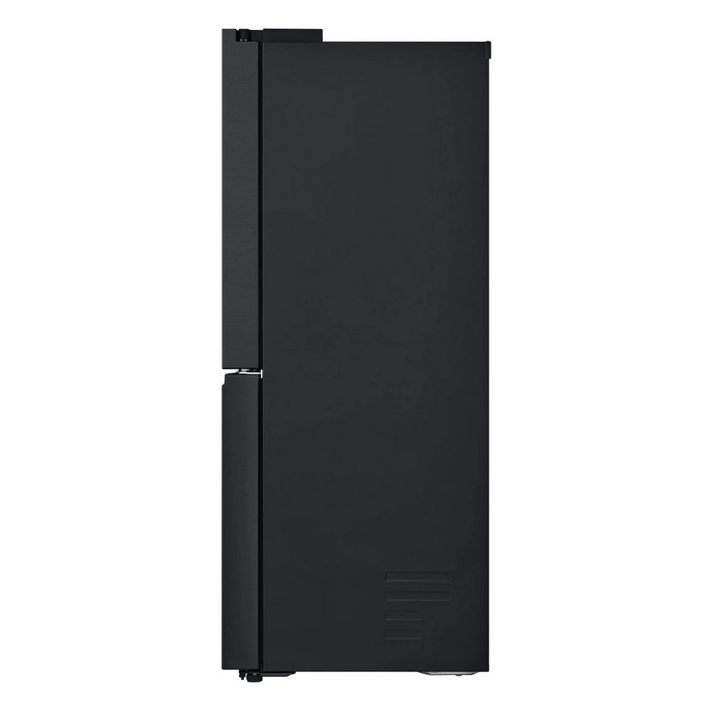LG GMF960EV4E 646L NatureFRESH Plumbed American Style Fridge Freezer Black - E Rated Black