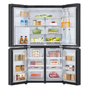 LG GMF960EV4E 646L NatureFRESH Plumbed American Style Fridge Freezer Black - E Rated Black