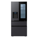 LG GMGS50DEEP Fit & Max InstaView with Ice & Water Plumbed American Fridge Freezer Black