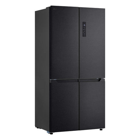 LG GMM42ABBEH 191cm 600L American Style Fridge Freezer in Matte Black