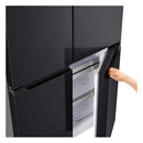 LG GMM42ABBEH 191cm 600L American Style Fridge Freezer in Matte Black