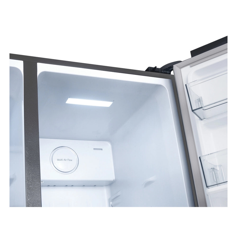 LG GSFC31PYPE Frost Free American Fridge Freezer with Non Plumbed Water Dispenser - Prime Silver Silver