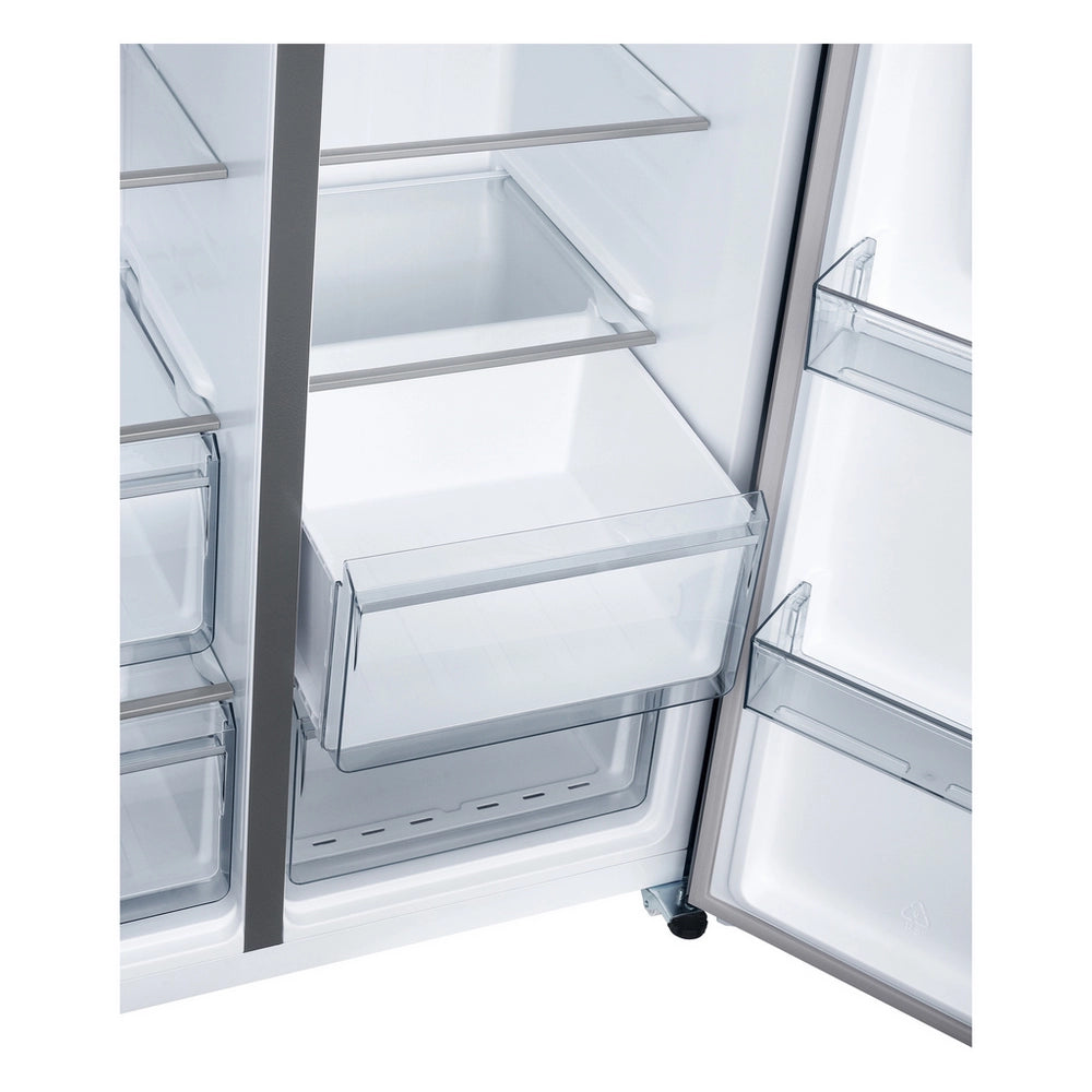 LG GSFC31PYPE Frost Free American Fridge Freezer with Non Plumbed Water Dispenser - Prime Silver