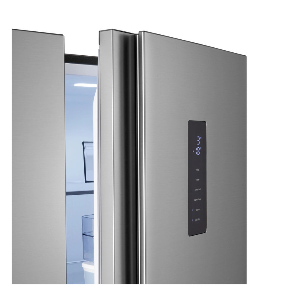 LG GSFC31PYPE Frost Free American Fridge Freezer with Non Plumbed Water Dispenser - Prime Silver
