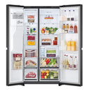 LG GSLC40EPPE 638L NatureFRESH Plumbed American Fridge Freezer Black Black