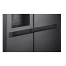 LG GSLC40EPPE 638L NatureFRESH Plumbed American Fridge Freezer Black Black