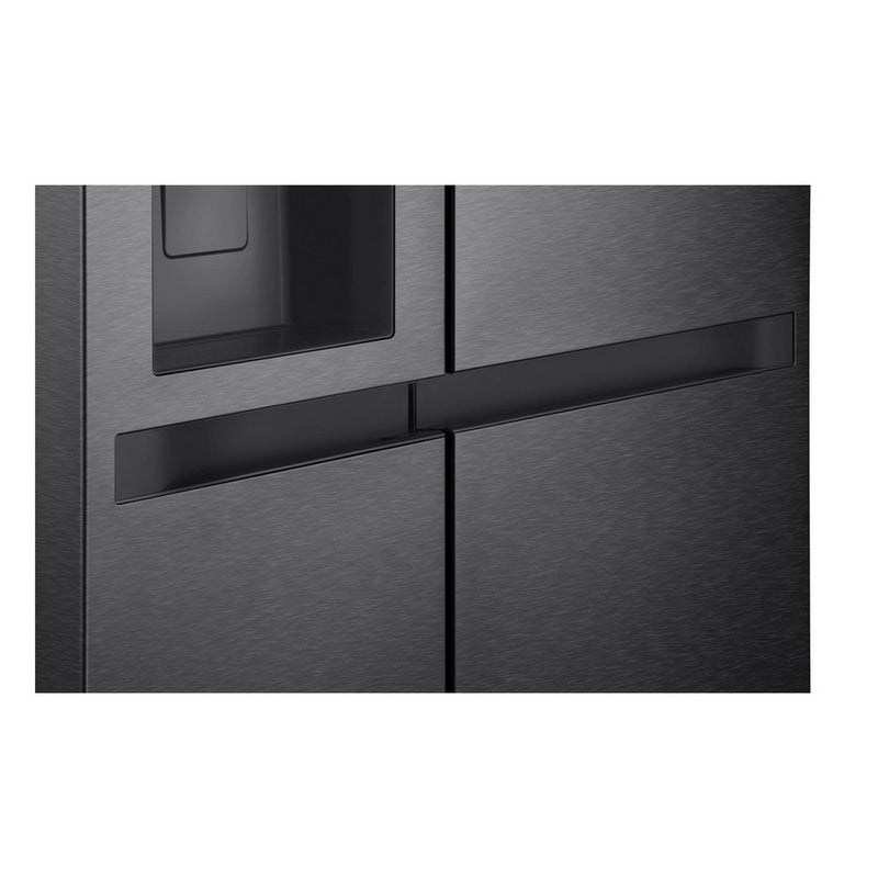 LG GSLC40EPPE 638L NatureFRESH Plumbed American Fridge Freezer Black Black