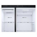 LG GSLC40EPPE 638L NatureFRESH Plumbed American Fridge Freezer Black Black