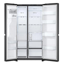 LG GSLC40EPPE 638L NatureFRESH Plumbed American Fridge Freezer Black Black