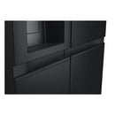 LG GSLE81EPBD Freestanding Frost Free American Fridge Freezer Matte Black - D Rated
