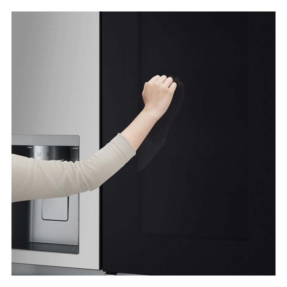 LG GSXE81PYBE 628L InstaView with Ice and Water Non-Plumbed American Fridge Freezer - Silver
