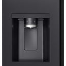 LG InstaView GSXE80EVBE WiFi Connected Plumbed American Fridge Freezer - Essence Black