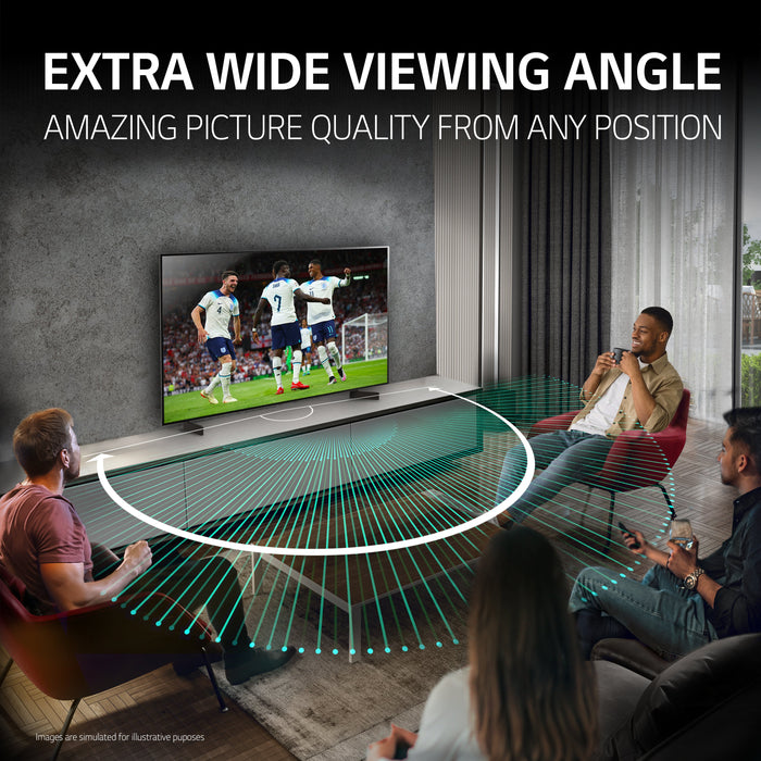 LG OLED42C44LA 42 Inch C4 4K Ultra HD HDR OLED Evo Smart TV 2024 42 Inch