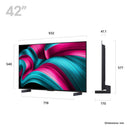 LG OLED42C55LA 42 Inch OLED evo AI C5 4K UHD HDR Smart TV - Open Box Clearance