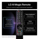 LG OLED42C55LA 42 Inch OLED evo AI C5 4K UHD HDR Smart TV - Open Box Clearance