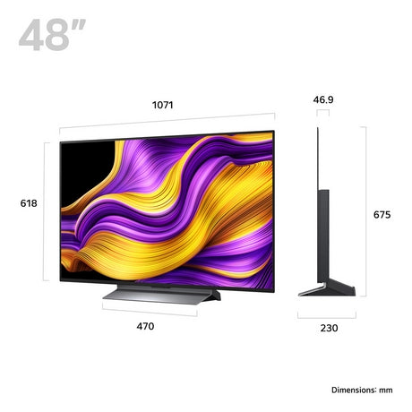 LG OLED48G56LS 48 Inch OLED Evo AI G5 4K Ultra HD HDR Smart TV 2025 48 Inch