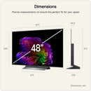 LG OLED48G66LS 48 Inch OLED Evo AI G6 4K Ultra HD HDR Smart TV (Stand Version) 2026 48 Inch