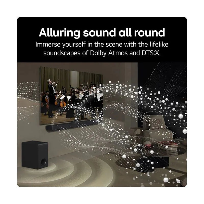 LG OLED55G56LS 55 Inch OLED evo AI G5 4K UHD HDR Smart TV with LG US70TY 3.1.1ch Soundbar Bundle