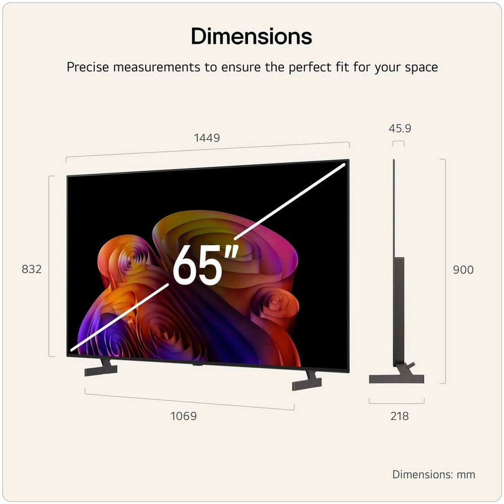 LG OLED65B6ELC 65 Inch OLED AI B6 4K Ultra HD HDR Smart TV 2026 65 Inch