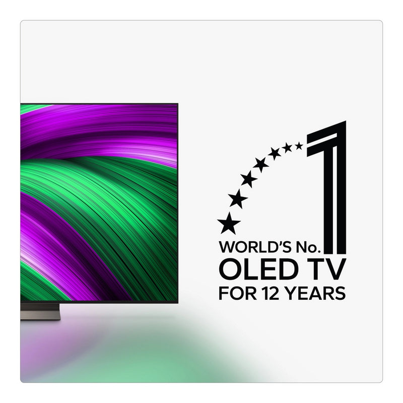 LG OLED65C56LB 65 Inch OLED evo AI C5 4K UHD HDR Smart TV with 24 Inch LED HD Ready TV Monitor Bundle