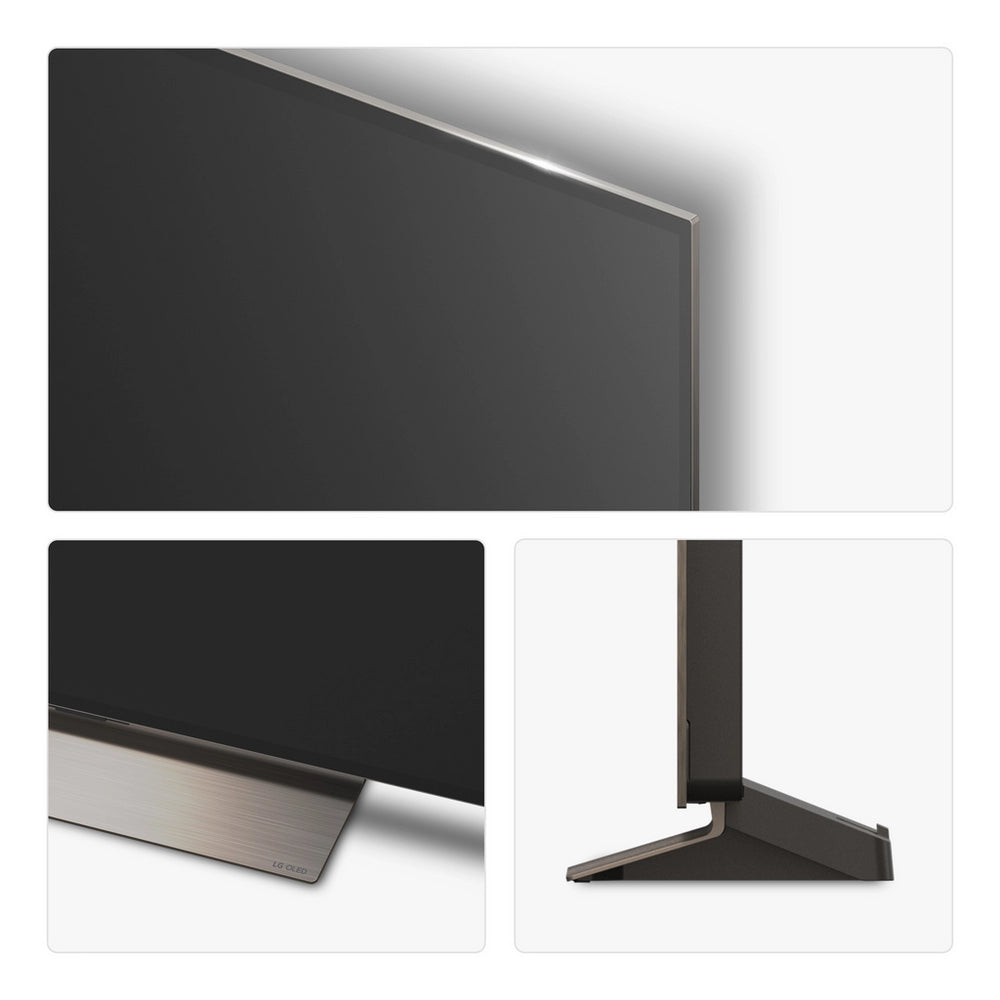 LG OLED65C56LB 65 Inch OLED evo AI C5 4K UHD HDR Smart TV with 24 Inch LED HD Ready TV Monitor Bundle