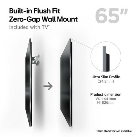 LG OLED65G45LW 65 Inch evo G4 OLED 4K UHD HDR Smart TV 2024 65 Inch