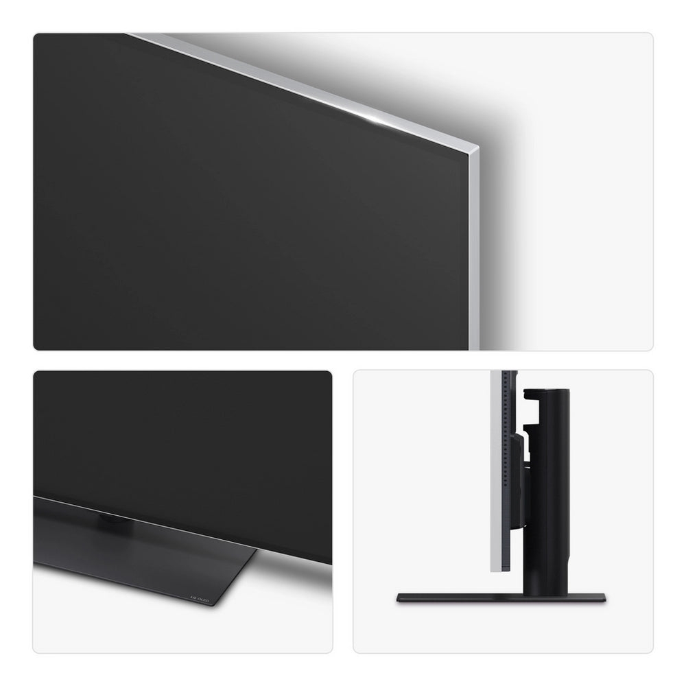LG OLED65G56LS 65 Inch OLED Evo AI G5 4K UHD HDR Smart TV with 24 Inch LED HD Ready TV Monitor Bundle