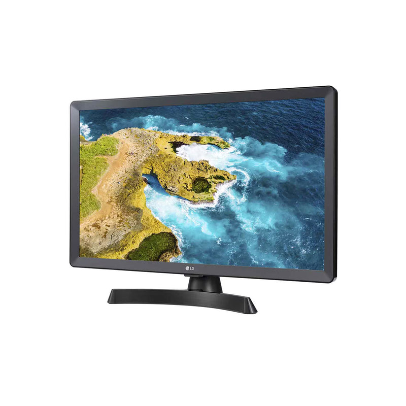 LG OLED65G56LS 65 Inch OLED Evo AI G5 4K UHD HDR Smart TV with 24 Inch LED HD Ready TV Monitor Bundle
