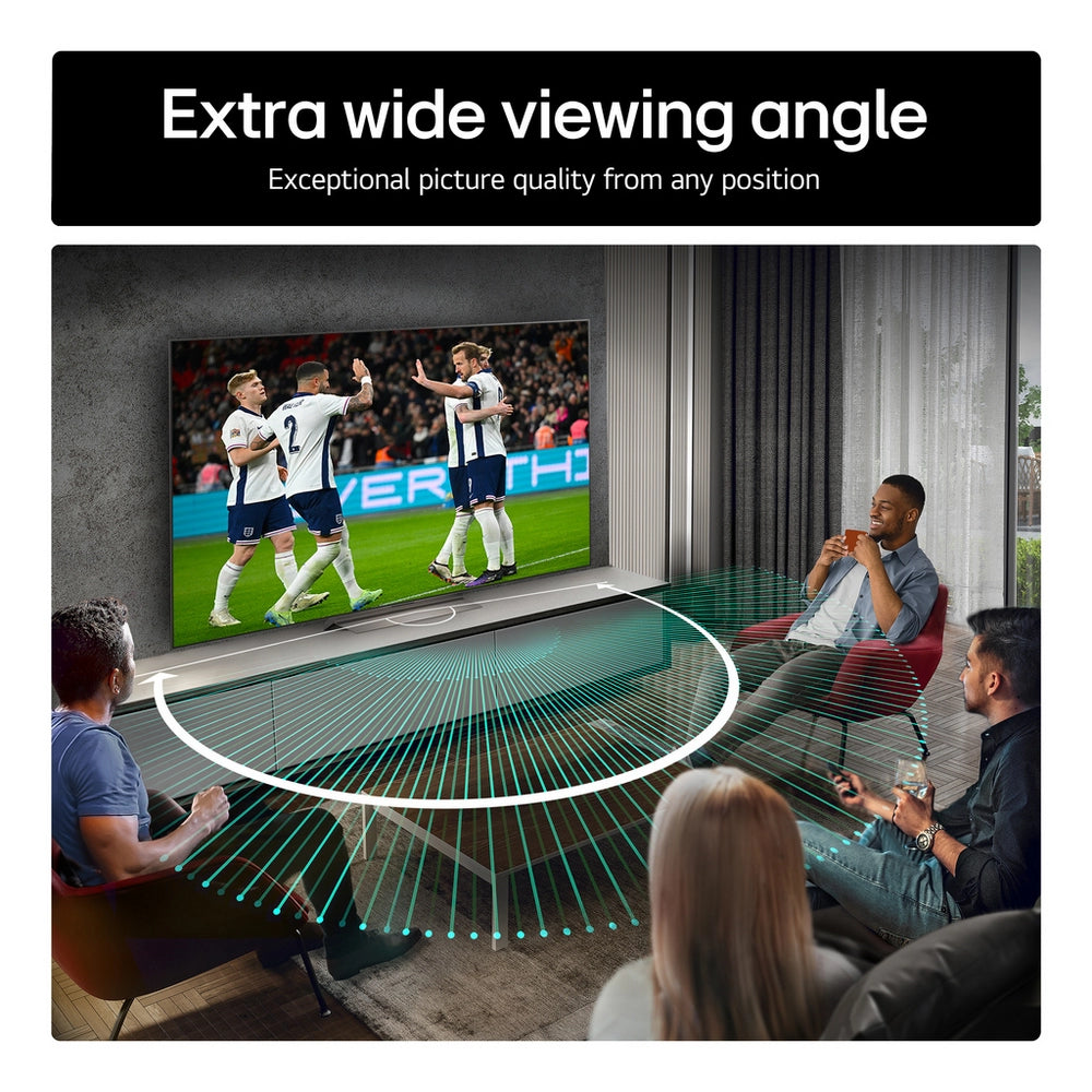 LG OLED77C56LB 77 Inch 4K OLED evo AI C5 4K UHD HDR Smart TV with 24 Inch LED HD Ready TV Monitor Bundle
