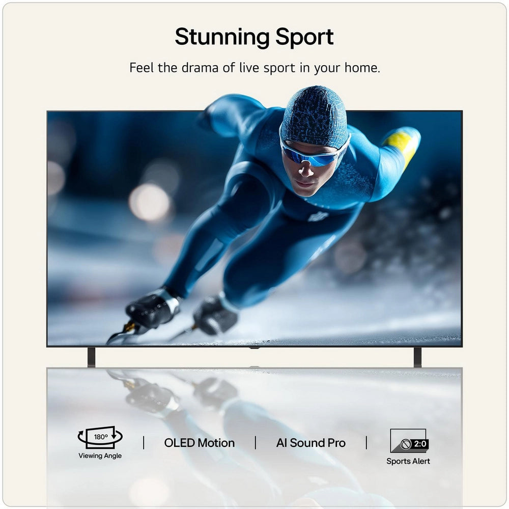 LG OLED83B6ELB 83 Inch OLED 4K Ultra HD HDR Smart AI TV 2026 83 Inch