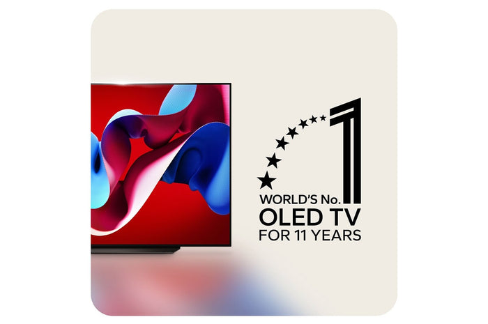 LG OLED83C44LA 83 Inch OLED evo AI C4 4K UHD HDR Smart TV 2024 83 Inch