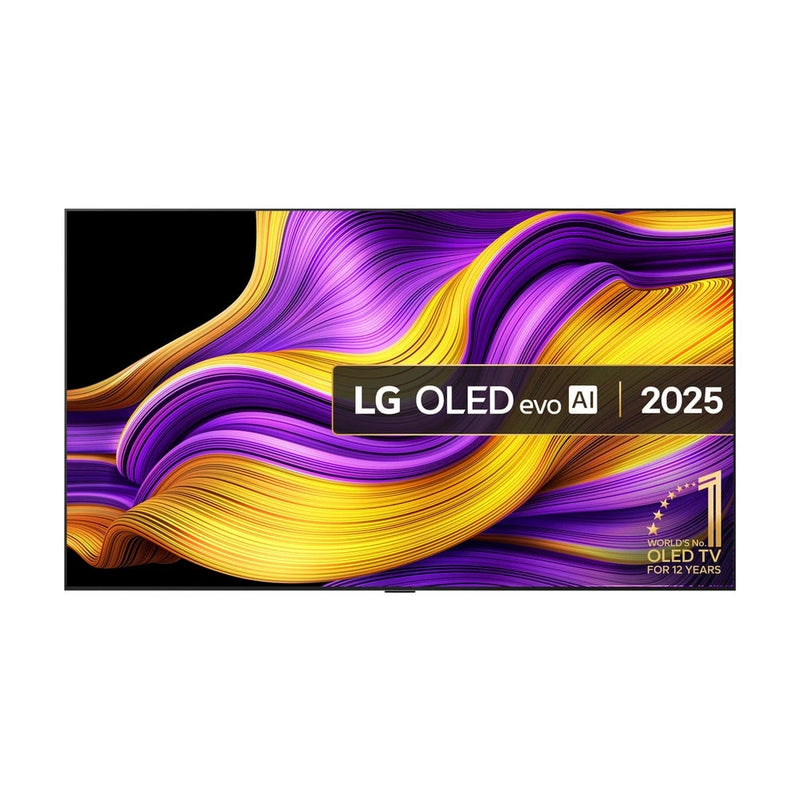 LG OLED83G54LW 83 Inch OLED evo AI G5 4K UHD HDR Smart TV with 24 Inch LED HD Ready TV Monitor Bundle
