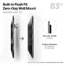 LG OLED83G54LW 83 Inch OLED evo AI G5 OLEDG54LW 4K Ultra HD HDR Smart TV 2025 - Wall mount version 83 Inch