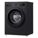 LG Series 2 Direct Drive W4X1095NNK 9kg/5kg 1400 Spin Washer Dryer Onyx Black - A/E Rated Black
