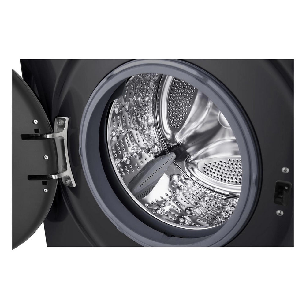 LG Series 2 Direct Drive W4X1095NNK 9kg/5kg 1400 Spin Washer Dryer Onyx Black - A/E Rated Black
