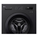LG Series 2 Direct Drive W4X1095NNK 9kg/5kg 1400 Spin Washer Dryer Onyx Black - A/E Rated Black