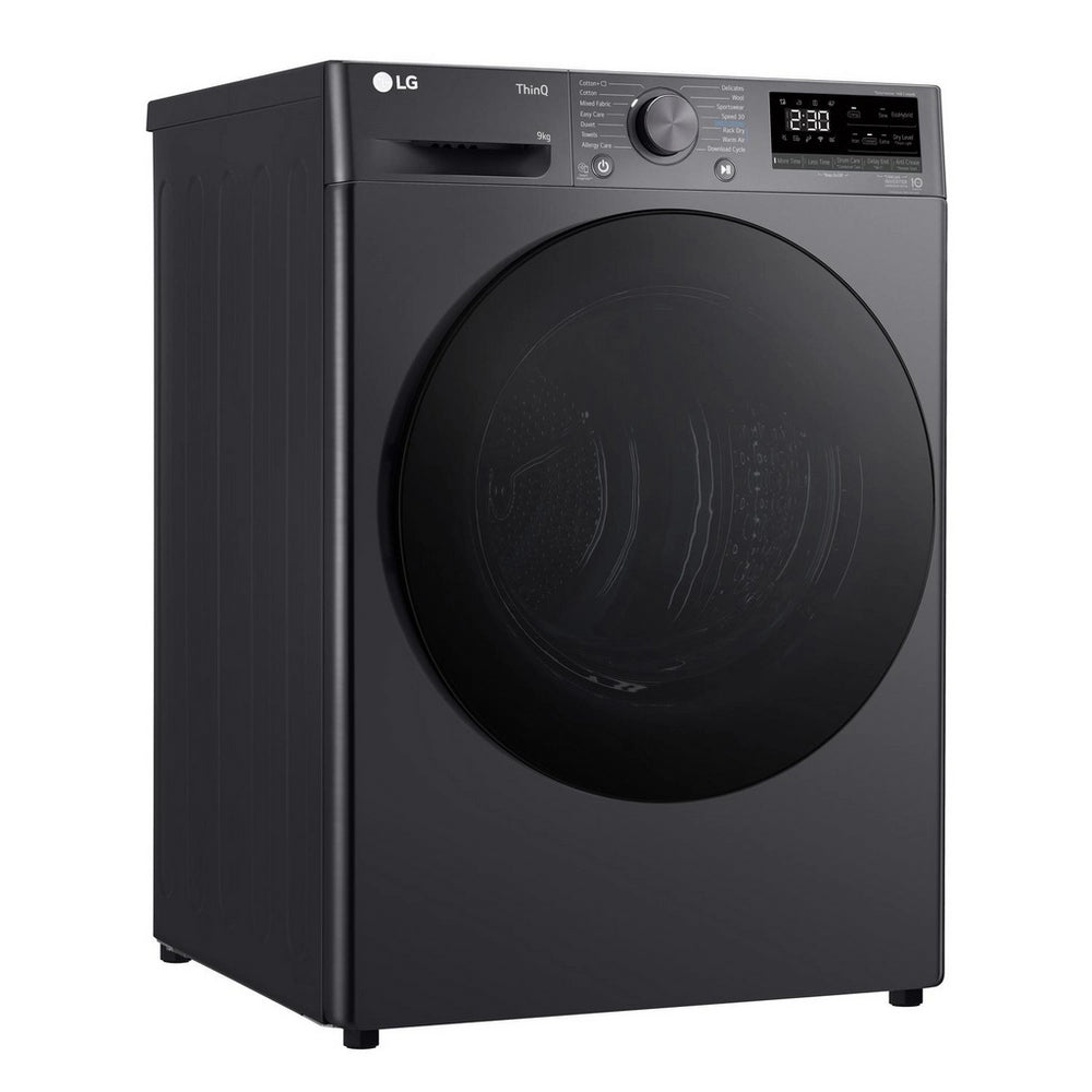 LG Series 4 ThinQ FDV709GN 9kg Dual Inverter Heat Pump Tumble Dryer Grey - A++ Rated Grey