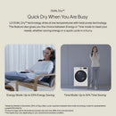 LG Series 4 ThinQ FDV709GN 9kg Dual Inverter Heat Pump Tumble Dryer Grey - A++ Rated Grey