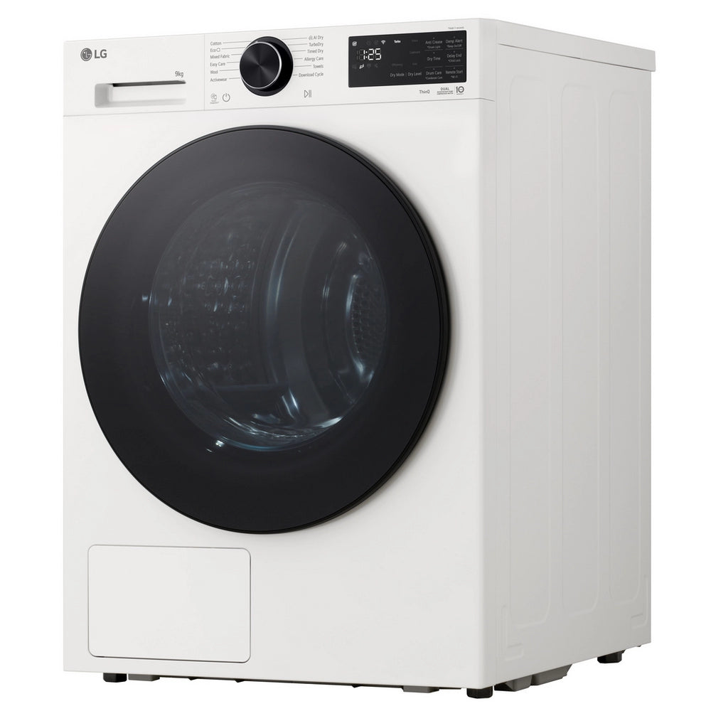 LG Series 5 RHX5009TWB 9kg Dual Inverter Heat Pump Tumble Dryer White A+++ Rated