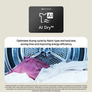 LG Series 5 RHX5009TWB 9kg Dual Inverter Heat Pump Tumble Dryer White A+++ Rated