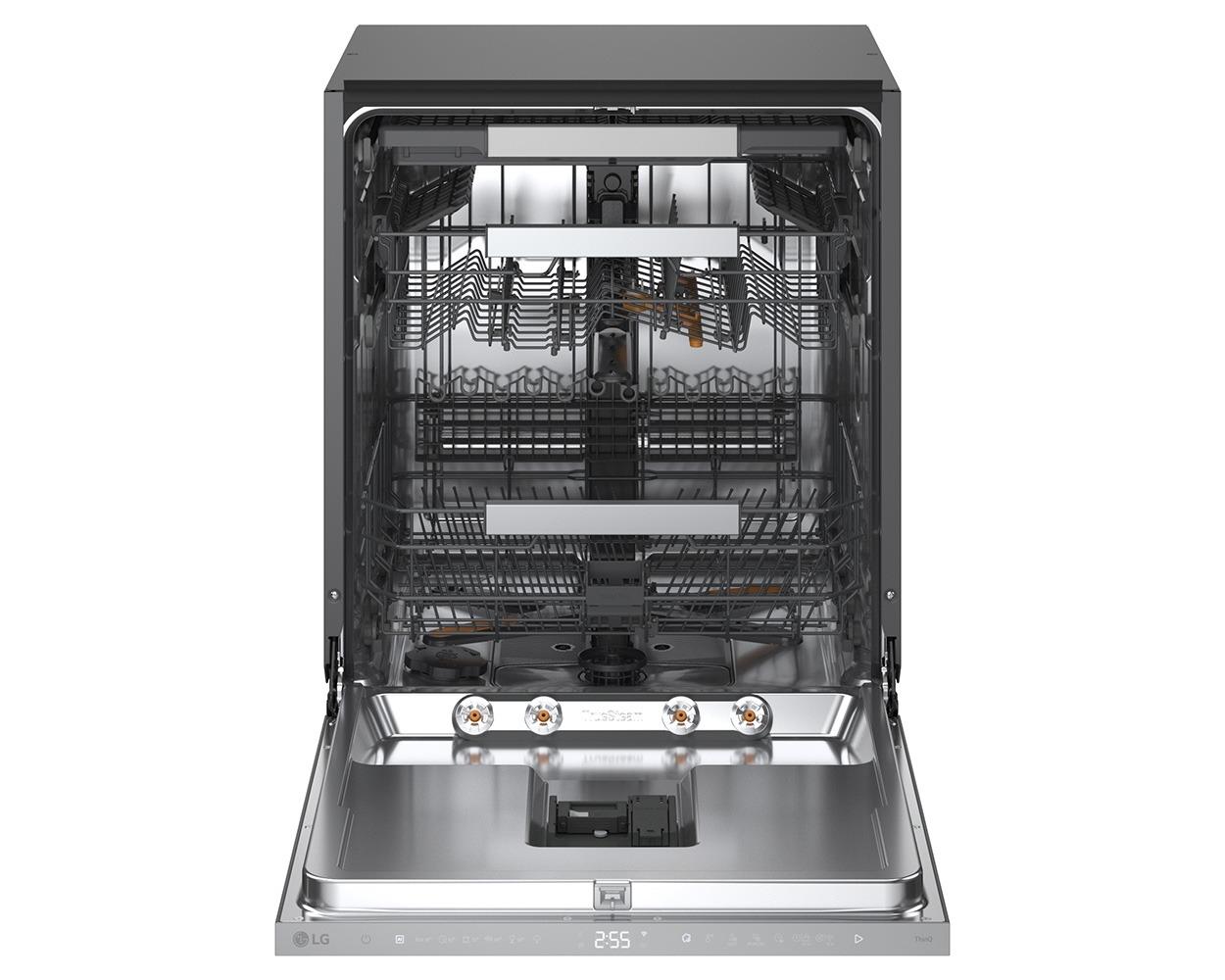 LG Series 8 TrueSteam QuadWash Pro DBGT836R 15 PS WiFi Connected Integrated Full Size Dishwasher