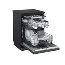 LG Series 8 TrueSteam QuadWash Pro DFGH836P 15 PS WiFi Connected Freestanding Full Size Dishwasher Matte Black - A Rated