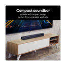 LG SQM1 2.0 Channel Compact Bluetooth Soundbar Black