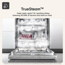 LG TrueSteam DF587HMS QuadWash WiFi Connected Full Size Dishwasher 14 Place Settings Matte Black