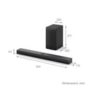 LG US70TY 3.1.1 ch Dolby Atmos Soundbar & Subwoofer - Clearance