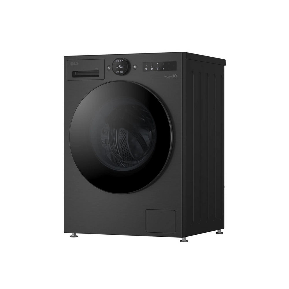 LG VX70 Series AI Direct Drive F4X7013TBB WiFi-enabled 13 kg 1400 Spin Washing Machine Matte Black - A Rated
